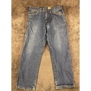 Reed FR Men Flame Resistant Jeans Blue Workwear Denim Size 36x30